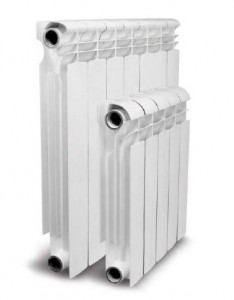 Радиатор алюминиевый  KLIBWI 500 (100) 6 секций