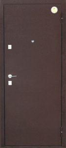 Дверь металлическая Бульдорс-12С(мет./фрез.мдф)